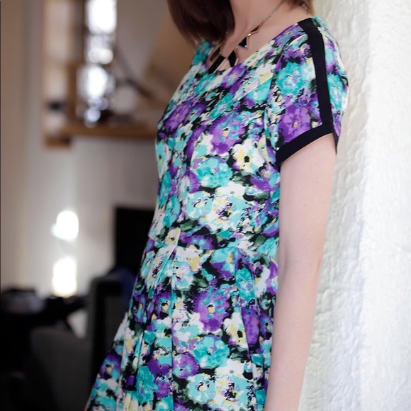 Wish Dresses & Skirts - Floral fit and flare dress